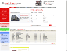 Tablet Screenshot of myhoom.com